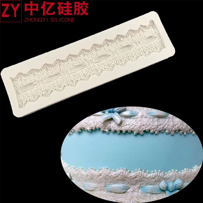 

New Diy Fancy Pearl Modeling Silicone Mold Fondant Cake Baking Mold B063