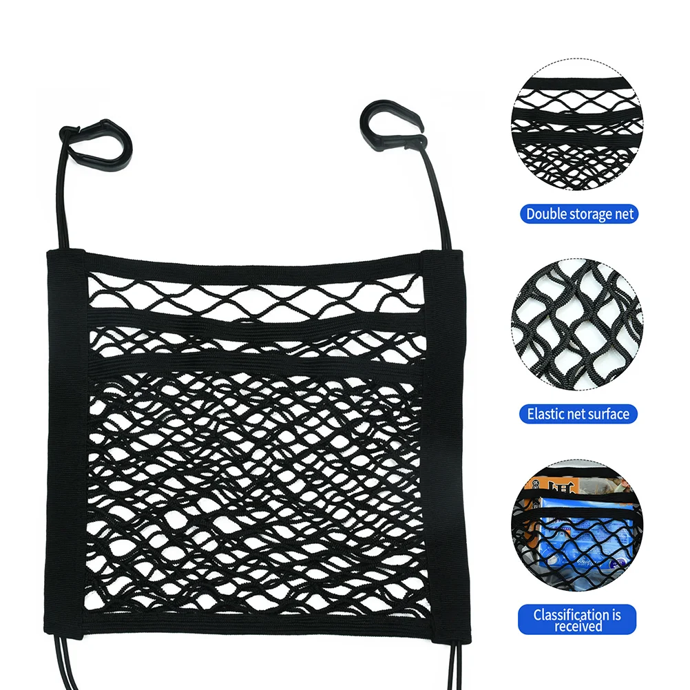

Car Storage Net Car Organizer Practical Auto Interior Hanging Pouch Storage Tool