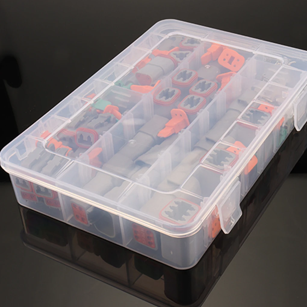 

250pcs Waterproof Wire Connector Kit Pins Box Reusable Clamp Insert Professional Quick Cable Splices with Terminals