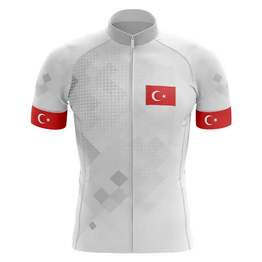 

POWER BAND TURKEY NATIONAL ONLY SHORT SLEEVE CYCLING JERSEY SUMMER CYCLING WEAR ROPA CICLISMO