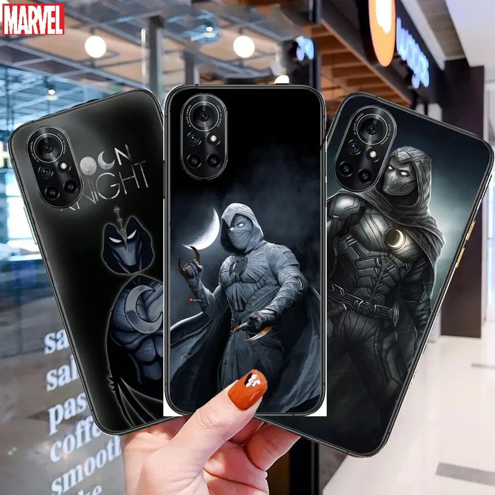 

Phone Shell For Huawei Honor 20 10 9 8A 7 5T X Pro Lite 5G Case Marvel Moon Knight Egypt Khonsu Cove