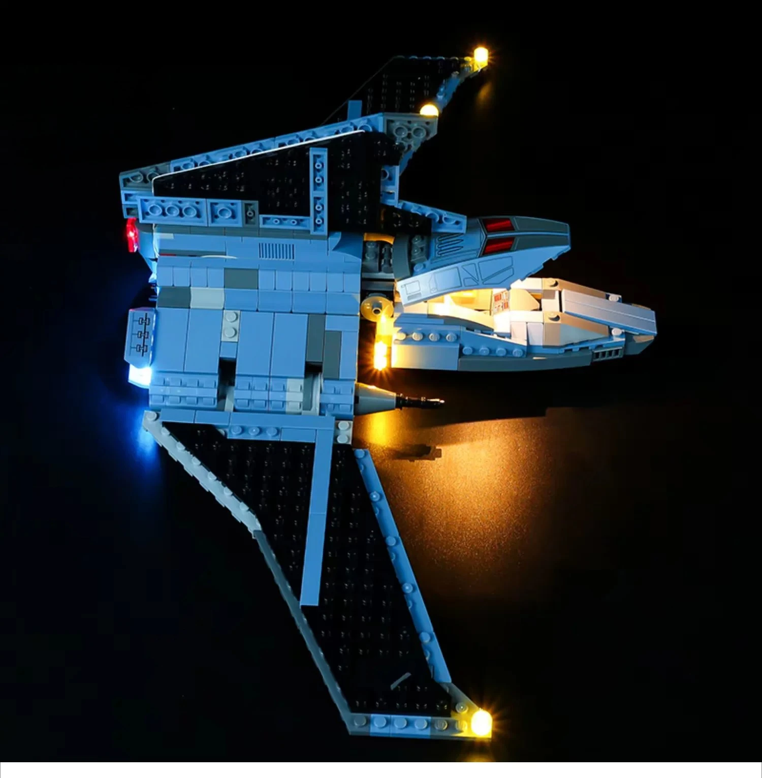 Фото Набор светодиодного освещения, подходящий для LEGO The Bad Batch ™   Конструктор Attack Shuttle 75314 №4
