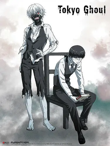 

Токийский Гуль, художественный шелковый постер с принтом, домашний Настенный декор 24x36 дюймов