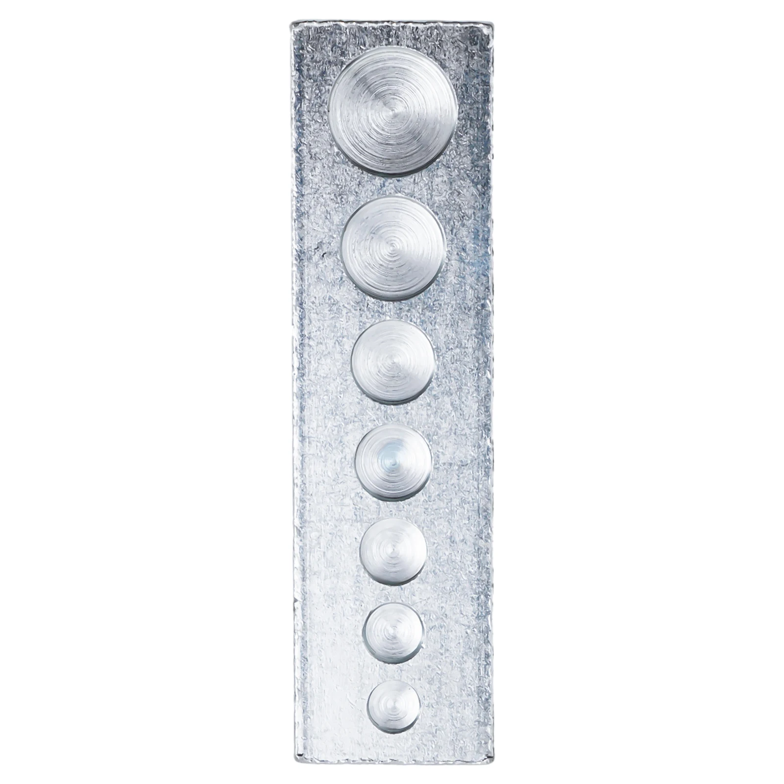 1 шт. Нижняя пластина Дырокол кнопка для кожевенного ремесла Инструменты работы с