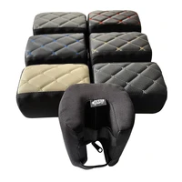 2pcs car seat armrest widening cushion thickened u shaped soft and comfortable leather removable and washable