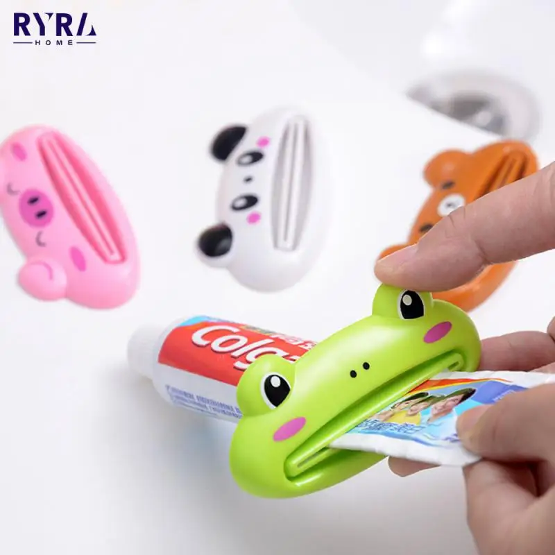 

Cartoon Cute Animals Toothpaste Extruder Squeezer Rolling Toothpaste Squeezer Tube Oral Care Accessories Set Bathroom Supplies