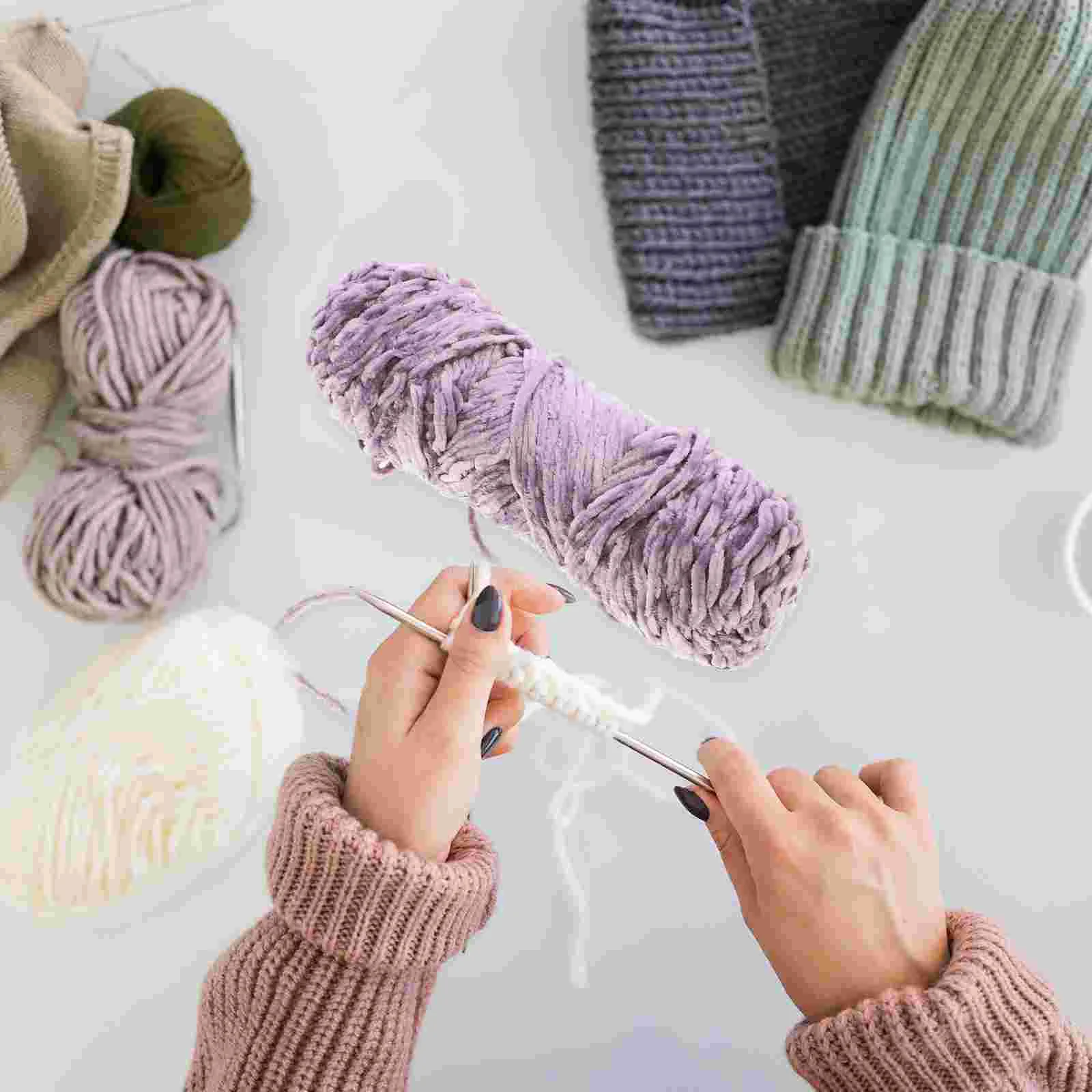 4 шт. красочная золотая бархатная пряжа вязаный крючком материал вязаное одеяло