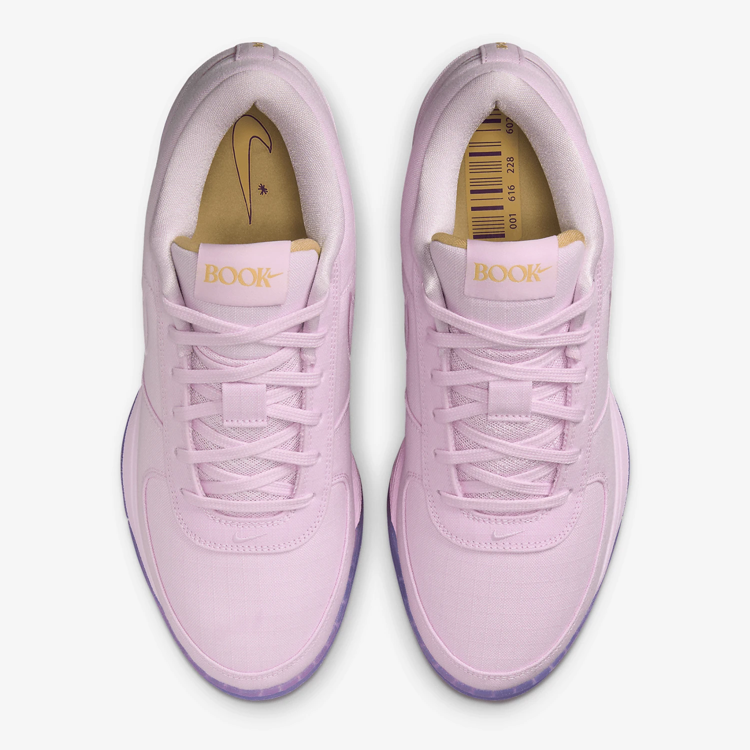 Фото Новые мужские модные баскетбольные кроссовки Nike Authentic Current Season с низким верхом HJ5355-600 №4