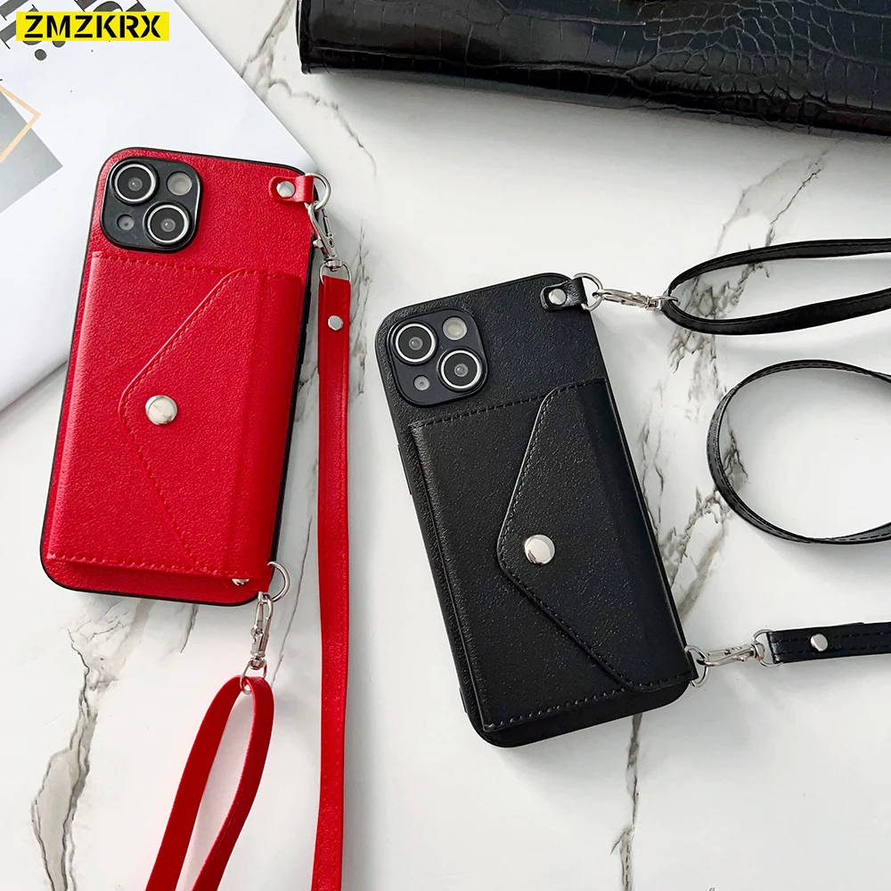 

Кожаный чехол-кошелек для iPhone 14 13 12 11 Pro XS MAX XR X 7 8 Plus