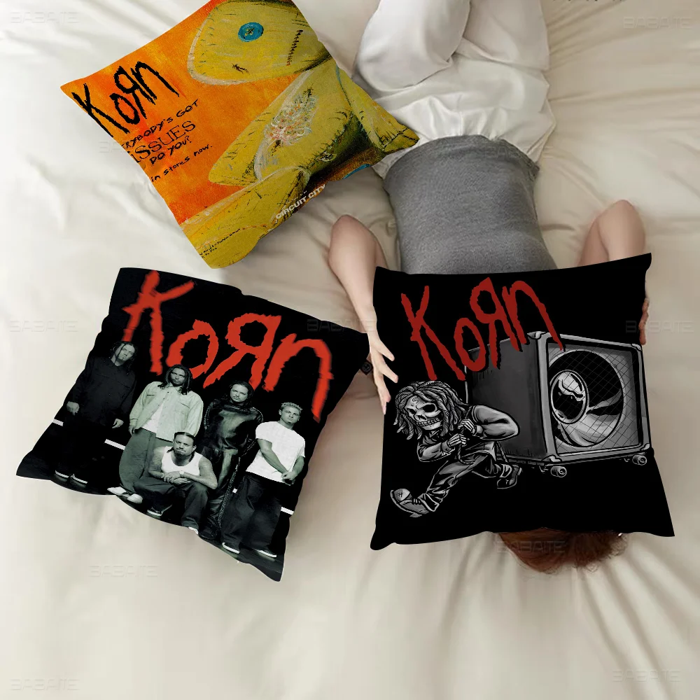 Музыкальный чехол для подушки K-korn-Rock Band дюймовый декор фермерского дома домашние