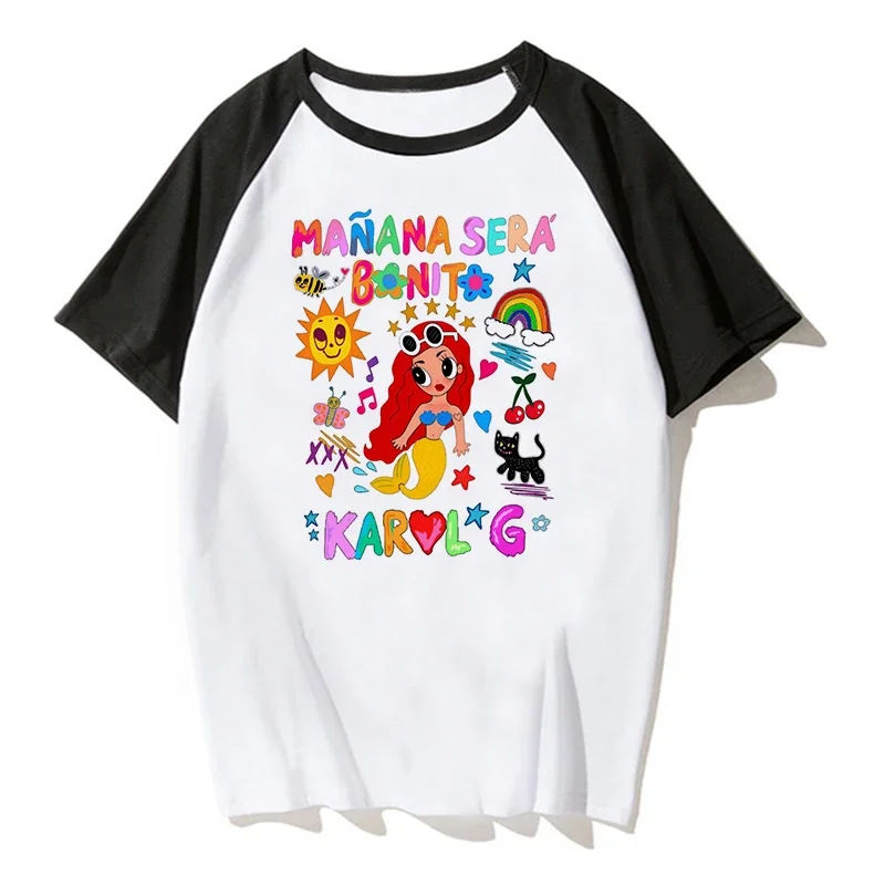 Уличная одежда Детская футболка с изображением Манны чоры Бонито Карола детская