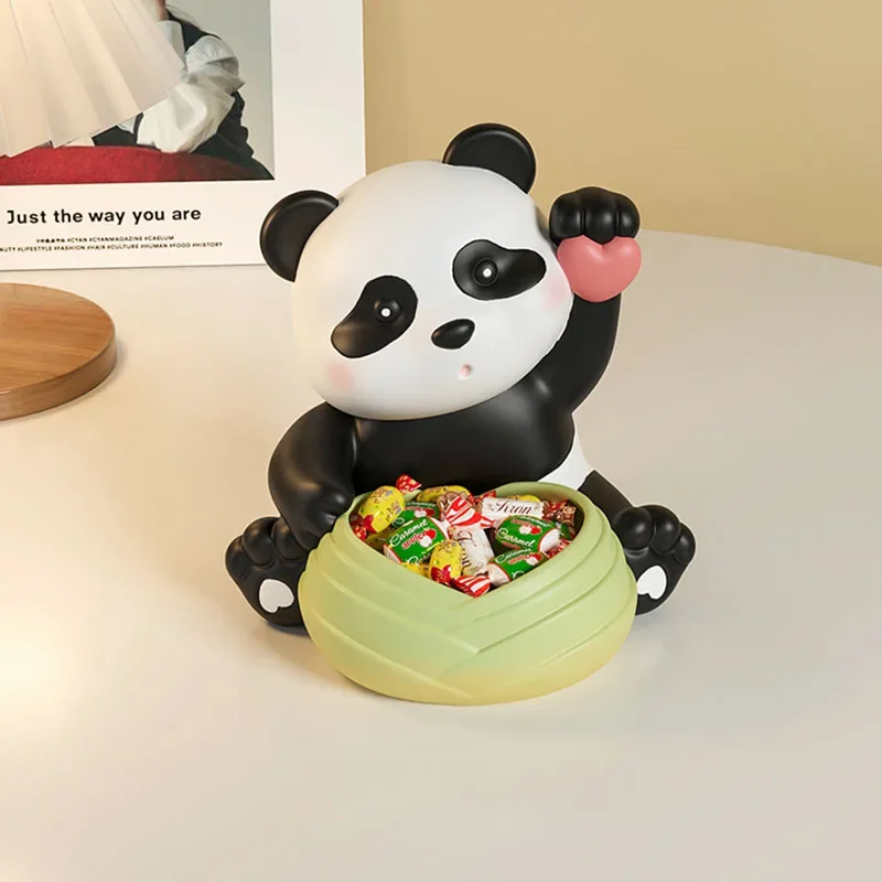 Серьги-подставки в виде панды для гостиной и ванной