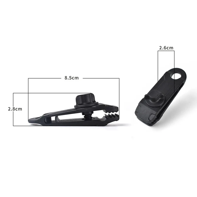 

1pcs Nylon Outdoor Tent Windproof Clamp Tighten Strengthen Canopy Awning Clip Tent Fixed Buckle Camping Tools