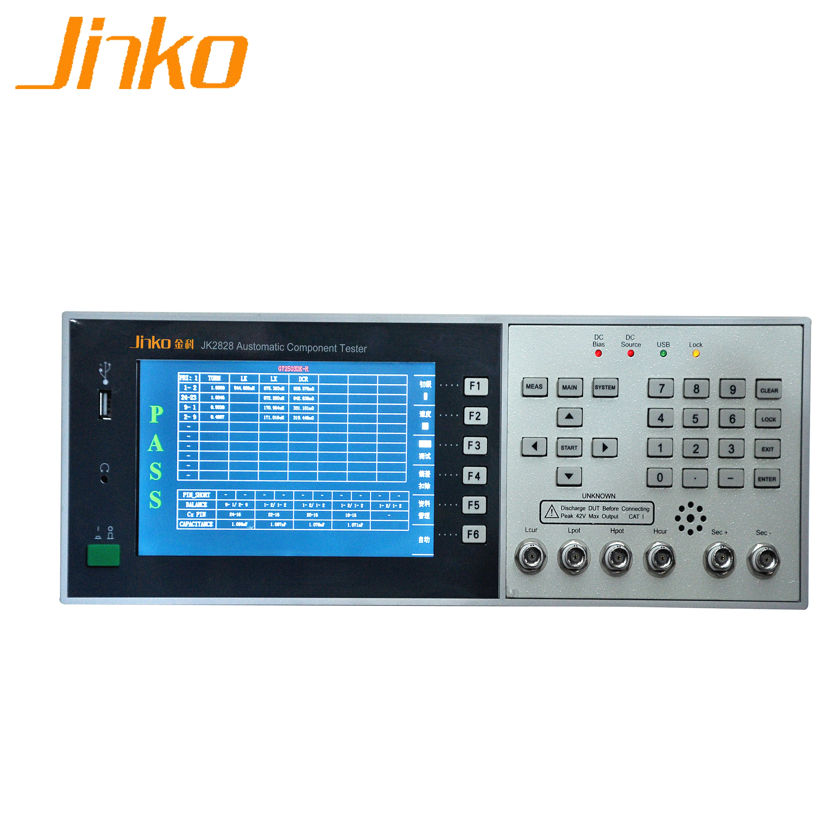 

High Quality LCR Meter JK2828 20Hz~ 1MHz Testing Frequency