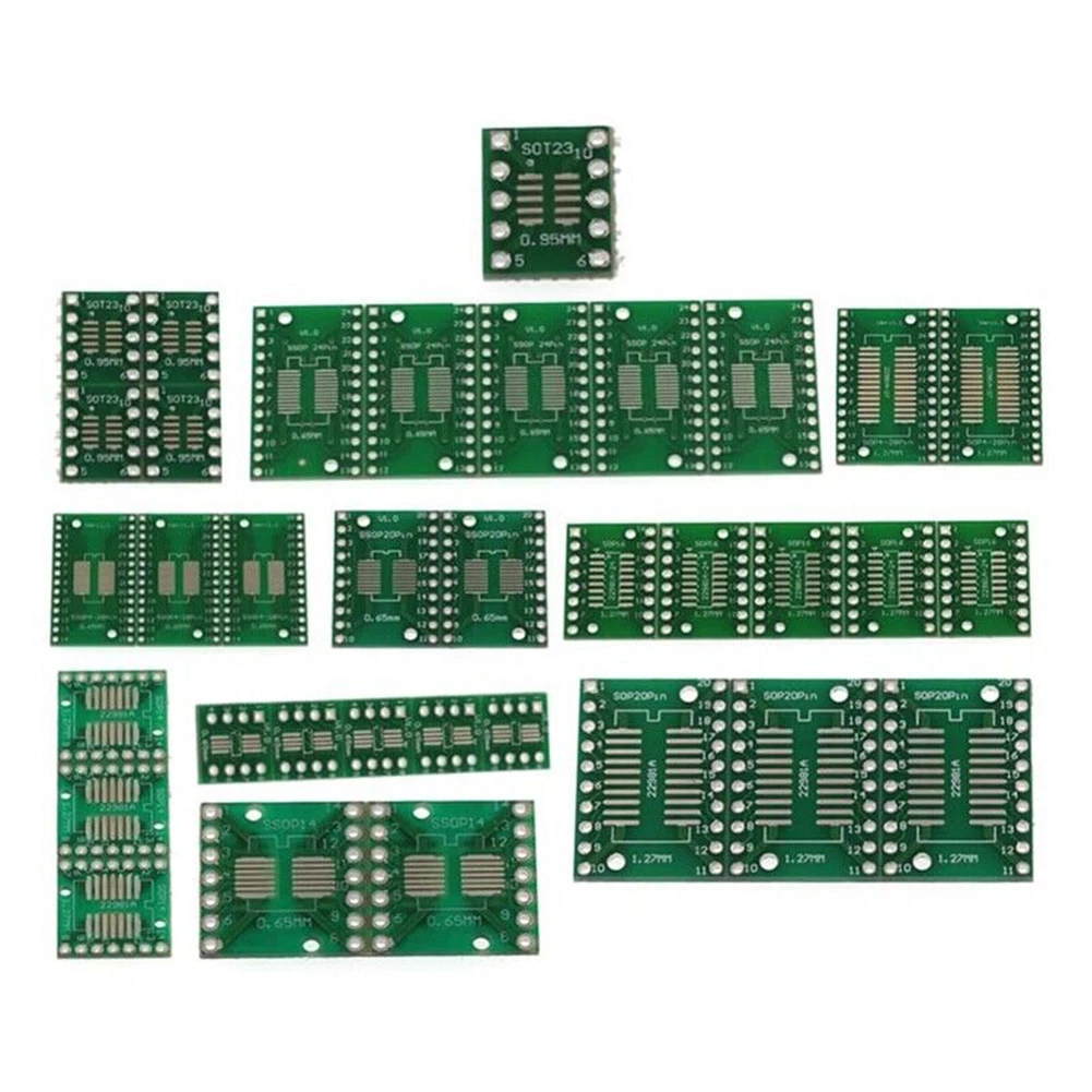 

DIP PCB Board PCB Board Breadboard Digital SMD Turn To DIP SOP24 Pin SOT23 8 Table Welding For Electrical Testing