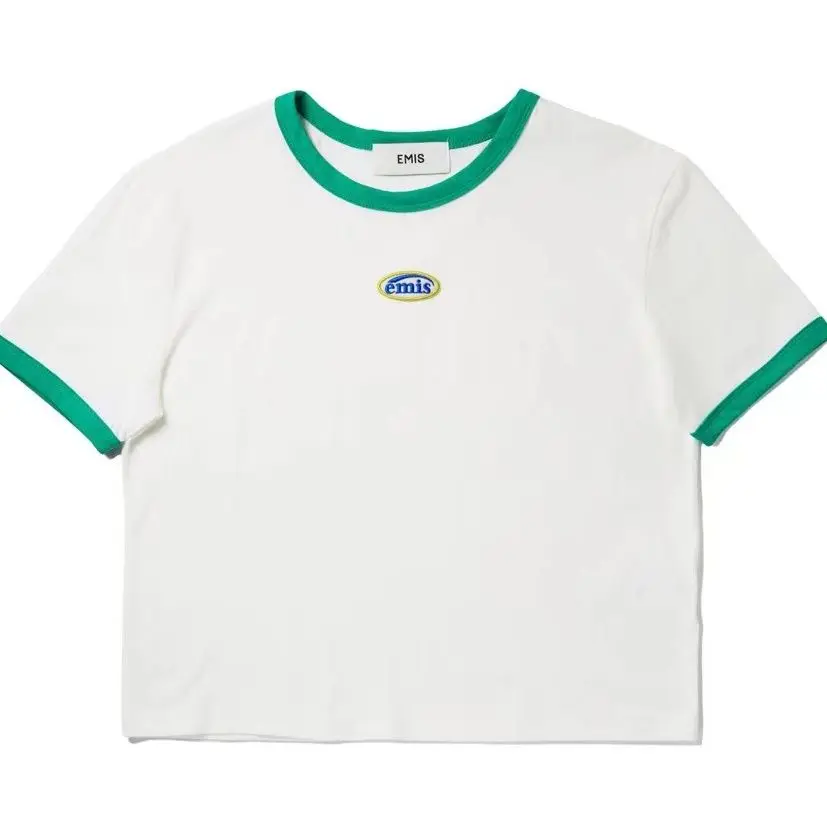 

South Korea emis brief paragraph cotton short sleeve T-shirt ins wind