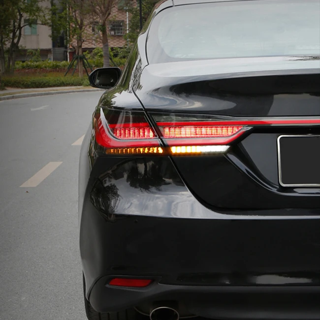 Новый дизайн светодиодного заднего фонаря DRL для Toyota Camry 2018 2019 2020 2021 2022 с