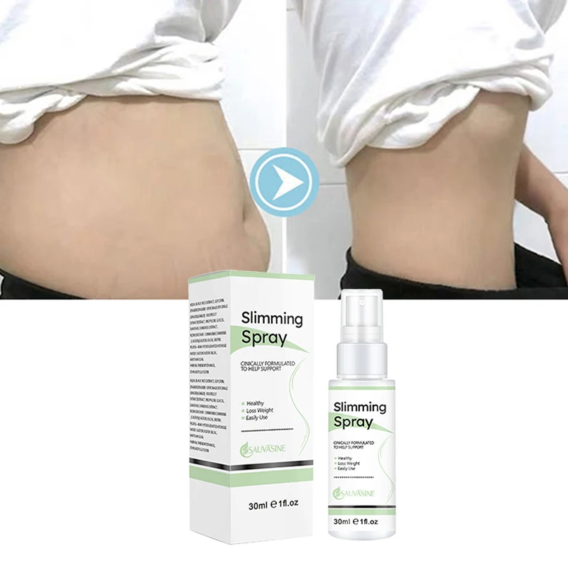 

Slimming Spray Fat Burning Spray Eliminate Cellulite Slimming Products Skin Elasticity Break Down Fat Skin Burner Weight Loss