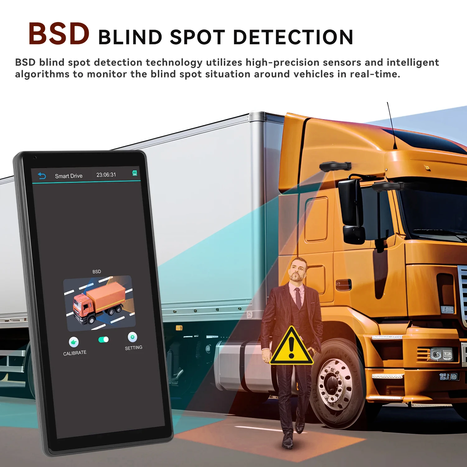 SAMFIWI вертикальный плеер с умным экраном двухканальная камера функцией BSD IP67