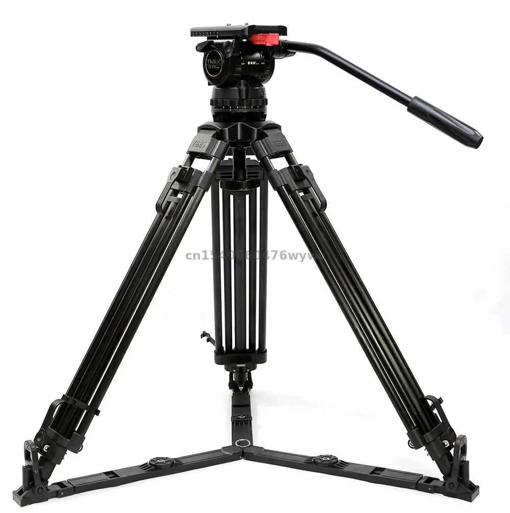 

TERIS TRIX TX-V15T V15L PLUS Camera Tripod Kit Carbon Fiber Tripod 100mm Bowl Fluid Head Load 15KG Tripod