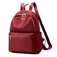 woman backpack small bag waterproof oxford red black back packs for girls bags ladies backpacks for women free shipping