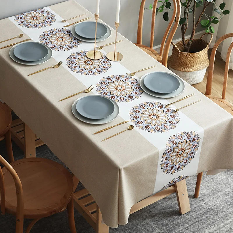 

17Styles New Print Rectangle Table Cloth Waterproof Plastic PVC Oilproof Tablecloths Table Cover Home Decor Christmas Tablecloth