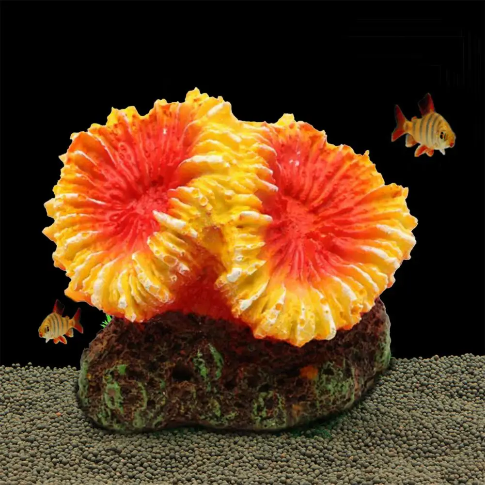 

Useful Simulation Coral Mini Artificial Coral Indeformable Simulated Coral Water Plants Aquarium Accessories