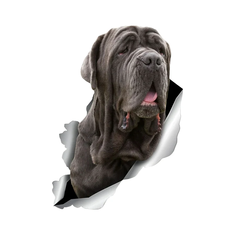 

V1115# Car Sticker Mastiff Dog Pet Animal Waterproof Vinyl Decal Car Accessories Decor Pegatinas Para Coche
