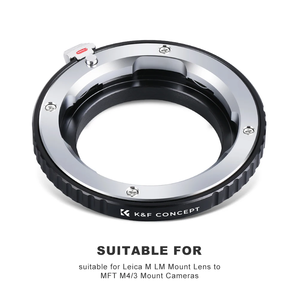 K & F Concept для объективов Leica M к Micro 4 3 MFT адаптер крепления объектива камеры Panasonic