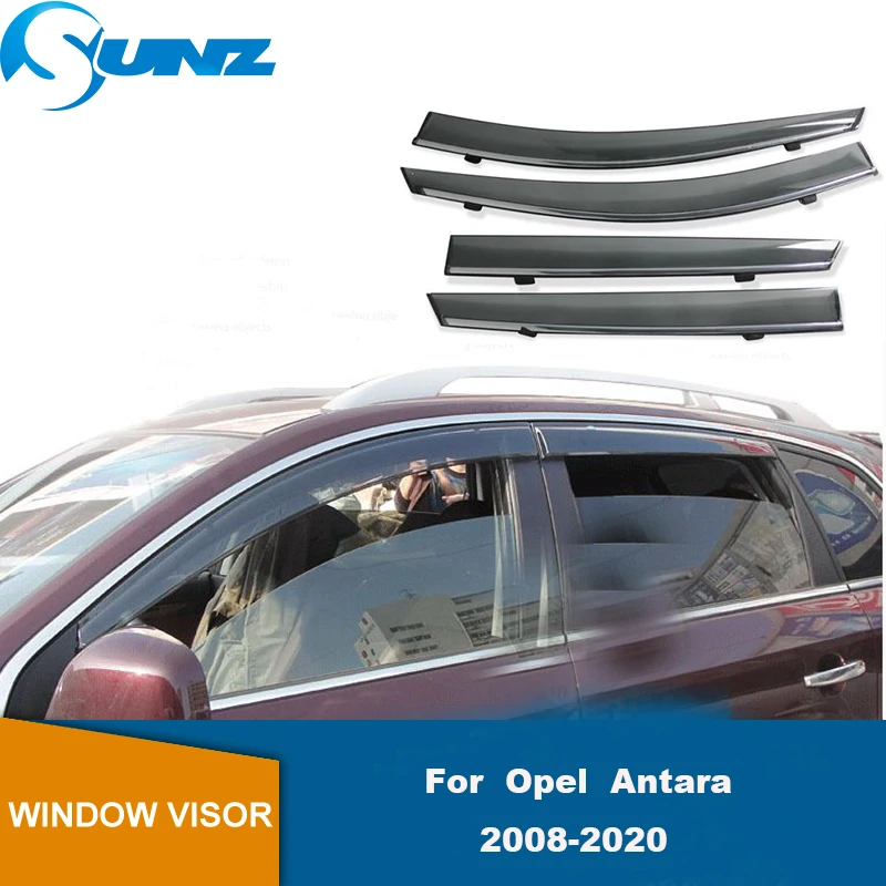 

Оконный дефлектор для Opel Antara 2008 2009 2010 2011 2012 2013 2014 2016 2017 2018 2019 2020 всепогодные экраны Защита от солнца и дождя