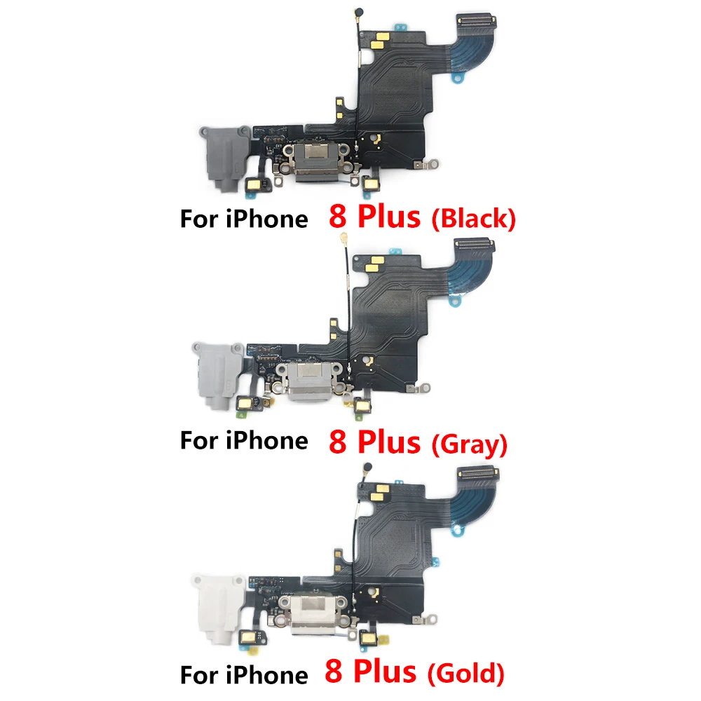 Najtaniej 100% Oryginalny Dla Iphone 7 8 Plus X XS USB ładowarka Mic Port Dock Złącze ładowania Flex Cable