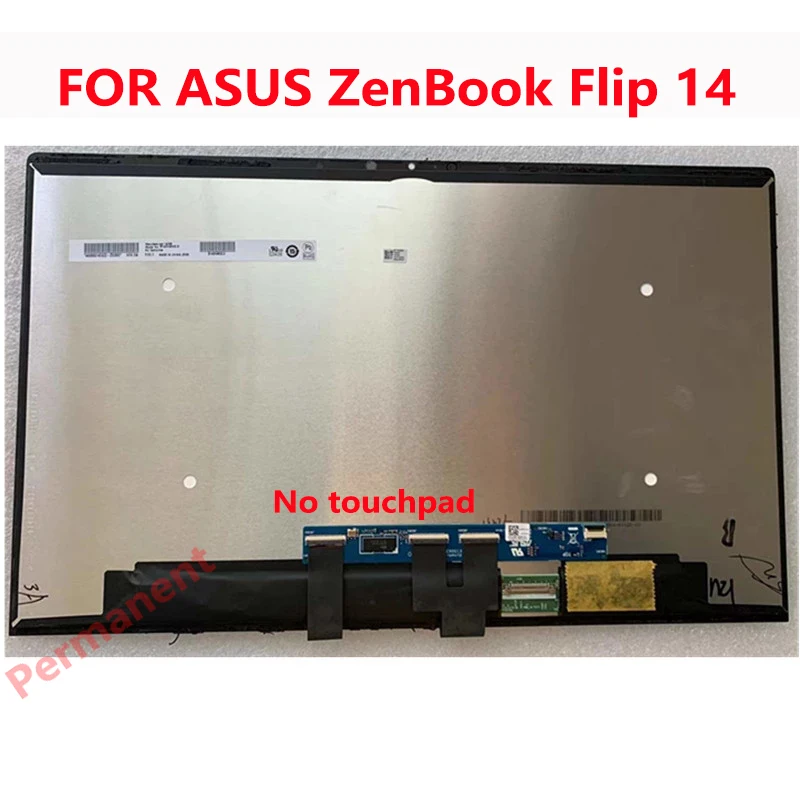 

ЖК-экран 14 дюймов для ASUS ZenBook Flip 14 UX463 UX463F UX463FA UX463FL, сенсорный дигитайзер, полный комплект с крышкой FHD 1920x1080