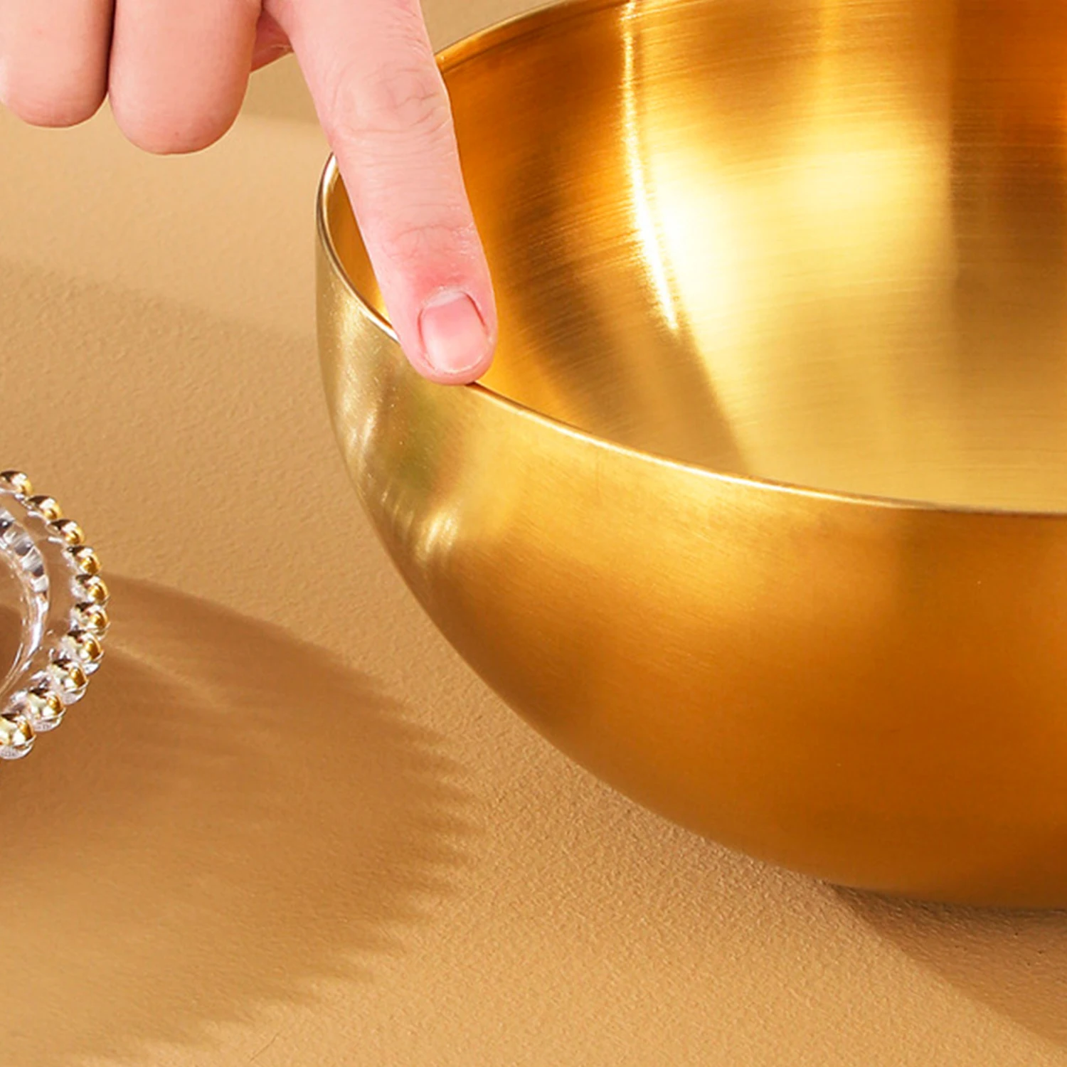 Салатные чаши большой емкости из нержавеющей стали корейский суп рисовая лапша