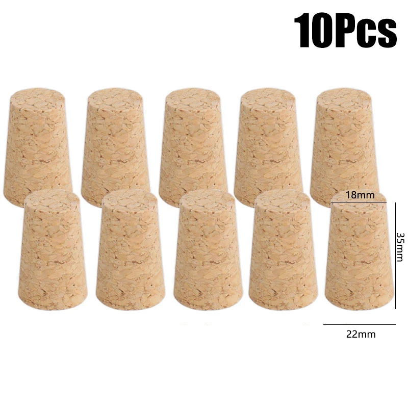 

Многоразовые деревянные пробки для вина 10 шт.