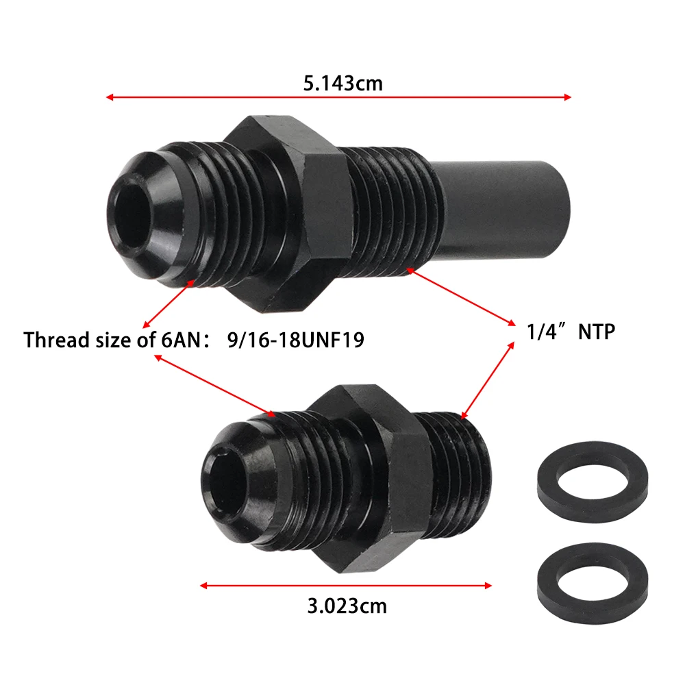 4L80E 6AN x 1/4NPS 8AN мужской рассеиватель на 1/4 NPS адаптер трансмиссии охладитель фитинги