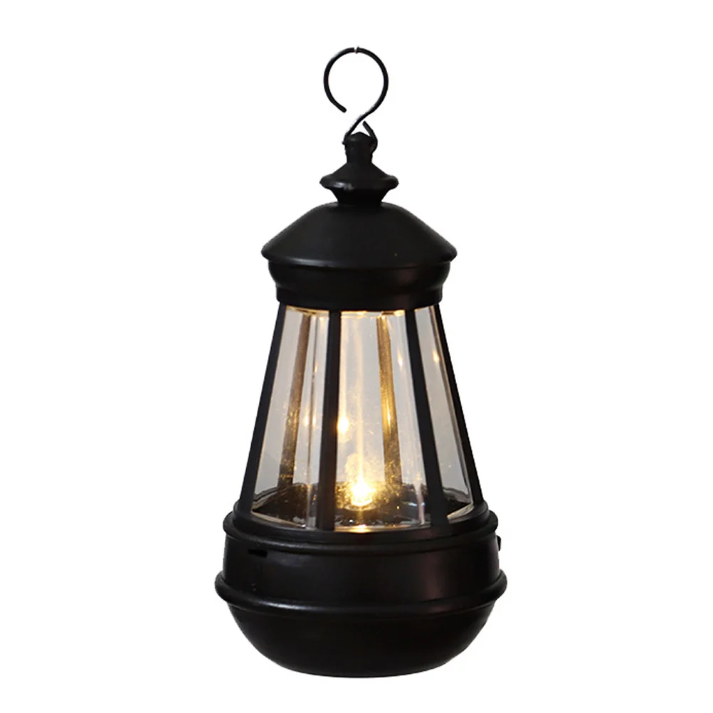 

Hanging Solar Light Waterproof Plastic Art Solar Lantern for Outdoor Garden