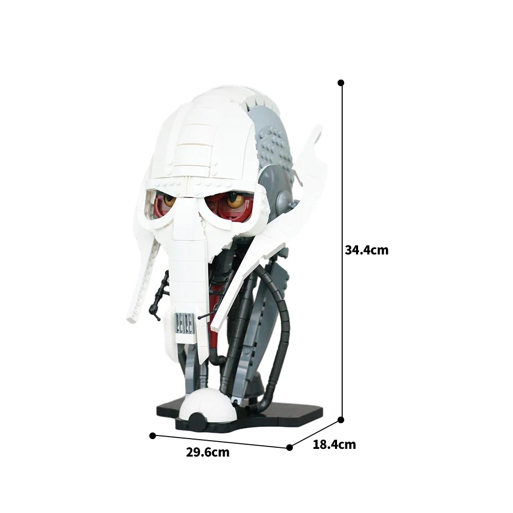 Конструктор MOC General гривус фигурки из фильмов в космосе набор моделей Обучающие