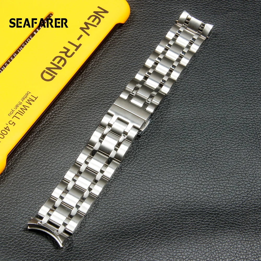 

New curvo pulseira de relógio de aço inoxidável para tissot1853 couturier t035 banda de relógio dos homens das mulheres pulseira