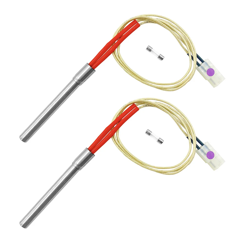 

2pcs Hot Rod Ignitor Kit For PitBoss Wood Pellet Grills Ignitor Starter Outdooe BBQ Baking Cooking Replacement Hot Rod Ignitor