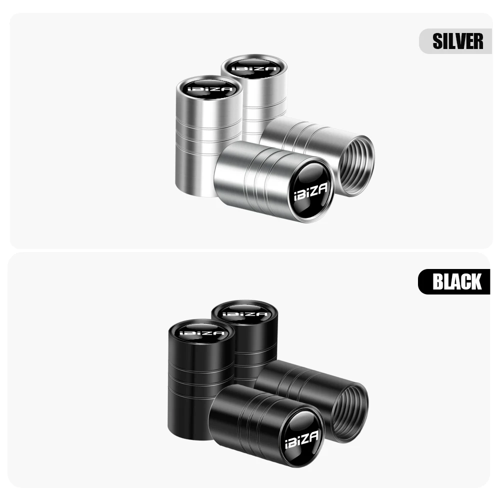 Колпачки для воздушных клапанов автомобильных колес 4 шт. чехлы ниппеля Seat Cupra Leon