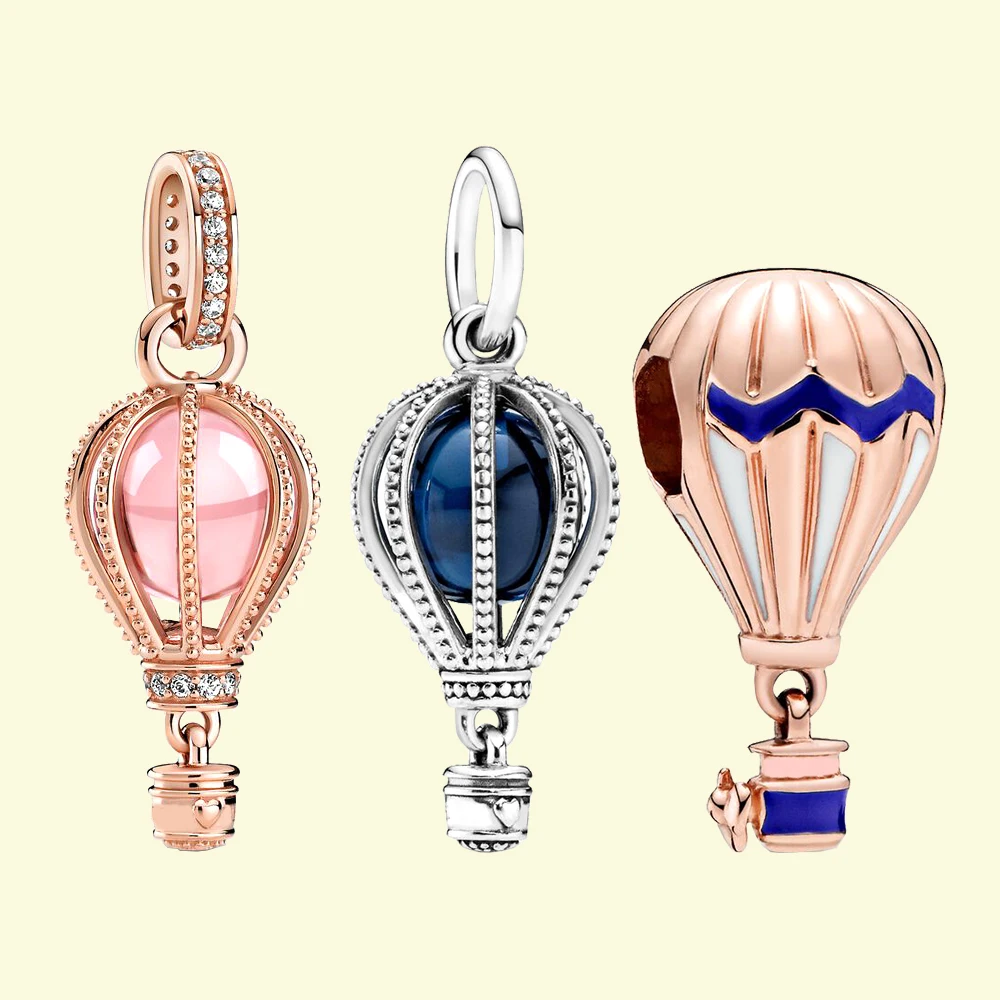 

Женский браслет из серебра 925 пробы, с Шармами