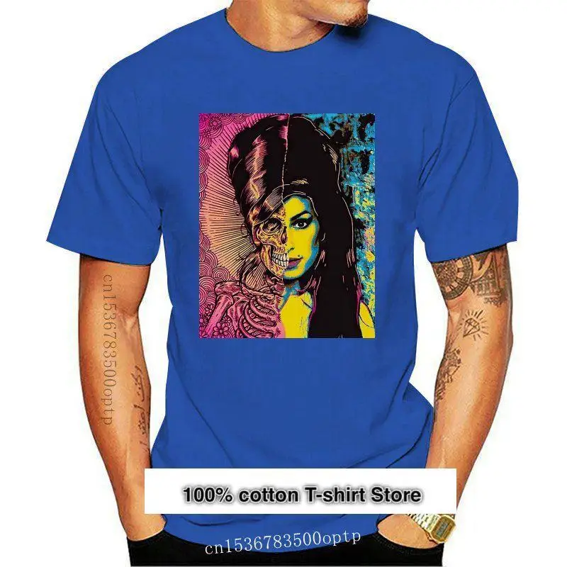 

Camiseta de Amy Winehouse для мужчин и женщин, camisa eterna de algodón, Tops Harajuku, Legend Pop, celebridad Rock