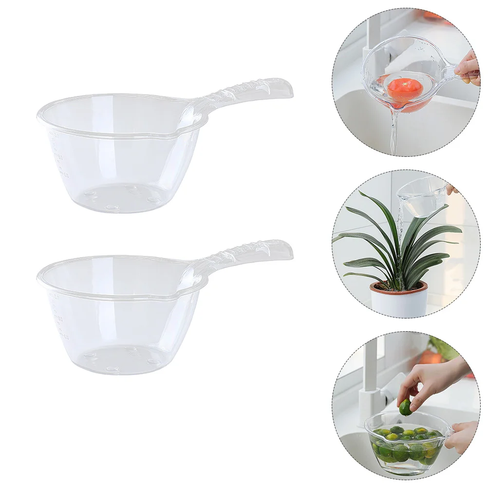 

Scoop Ladle Spoon Bathroom Water Bath Shower Bathingkitchen Dipper Service Shampoo Garden Bucket Baby Drainerladles