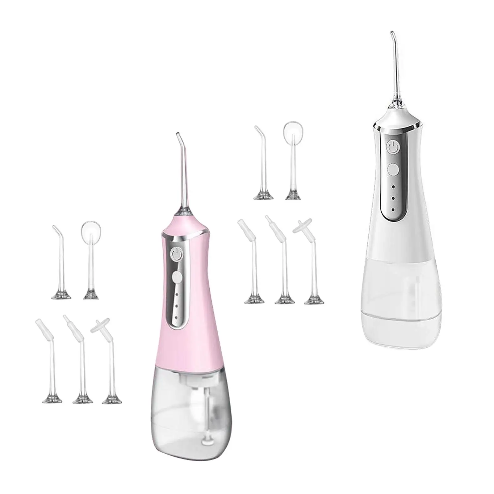 

Portable Water Flosser 350ML Oral Irrigator USB Rechargeable 3 Modes