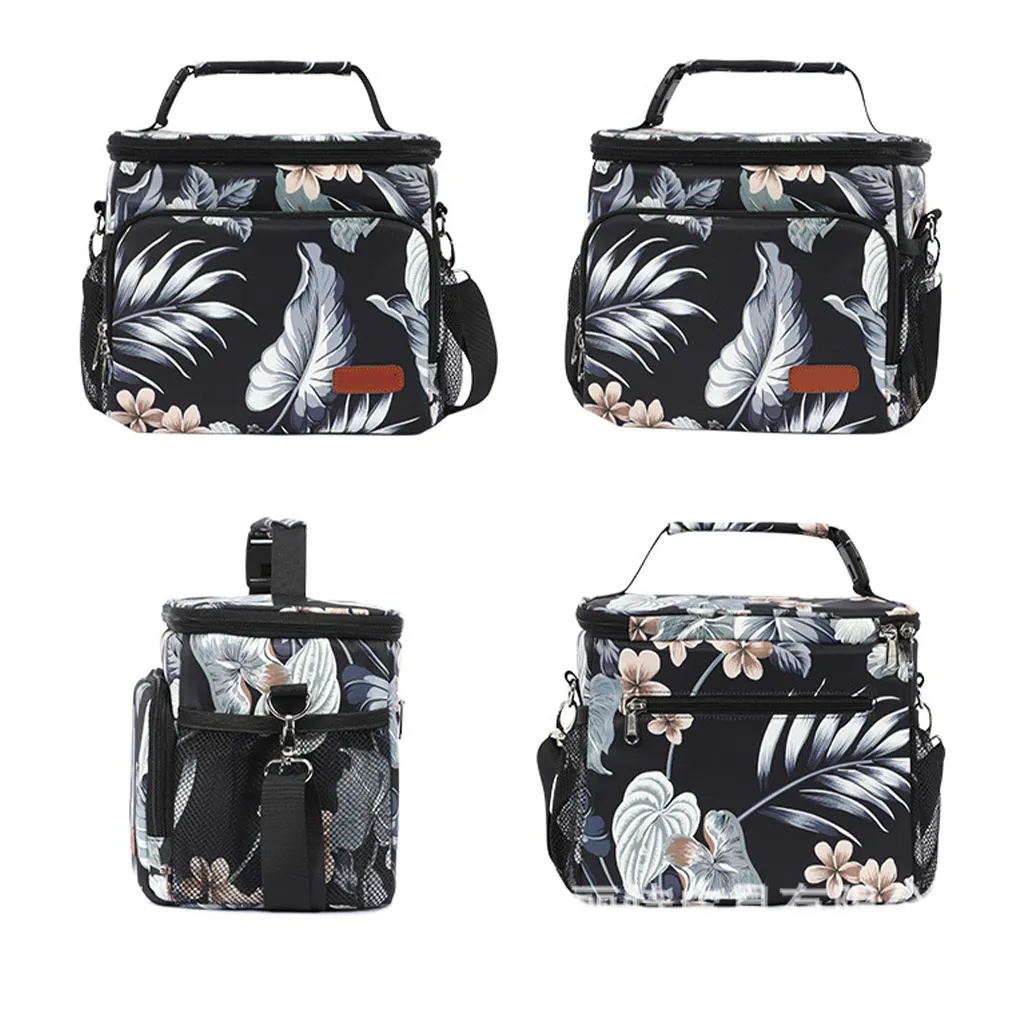 

Ланч-бокс для кемпинга на открытом воздухе портативный пищевой контейнер Складная Изолированная большая женская сумка для пикника офисная...