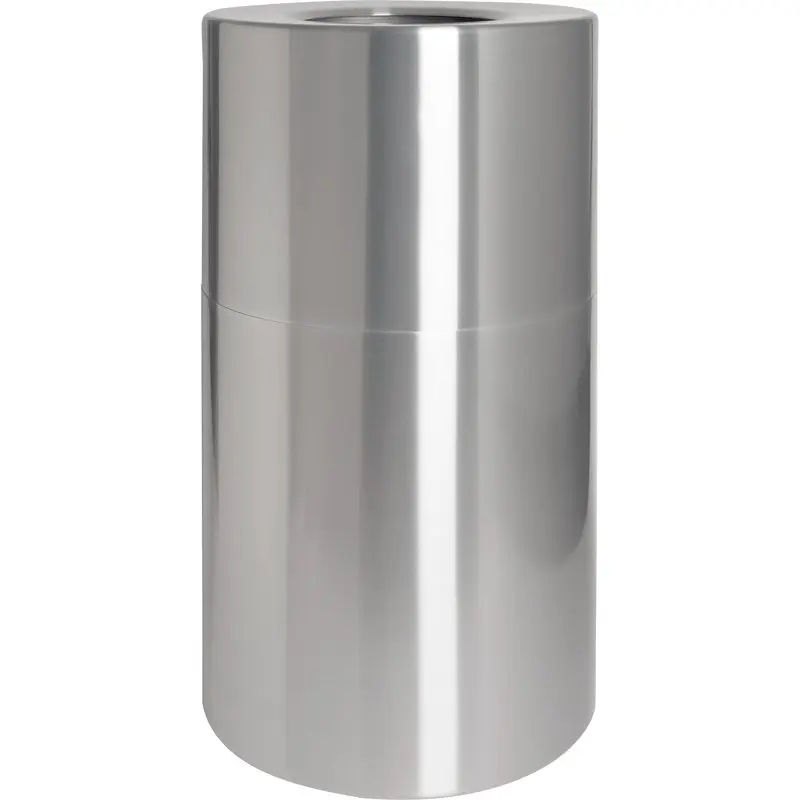 

Joe Classic Cylinder 2-piece Waste Receptacle - 35 Gal Capacity - Weather Resistant, Fire Proof, Leak Proof - 34" Height X 18" D