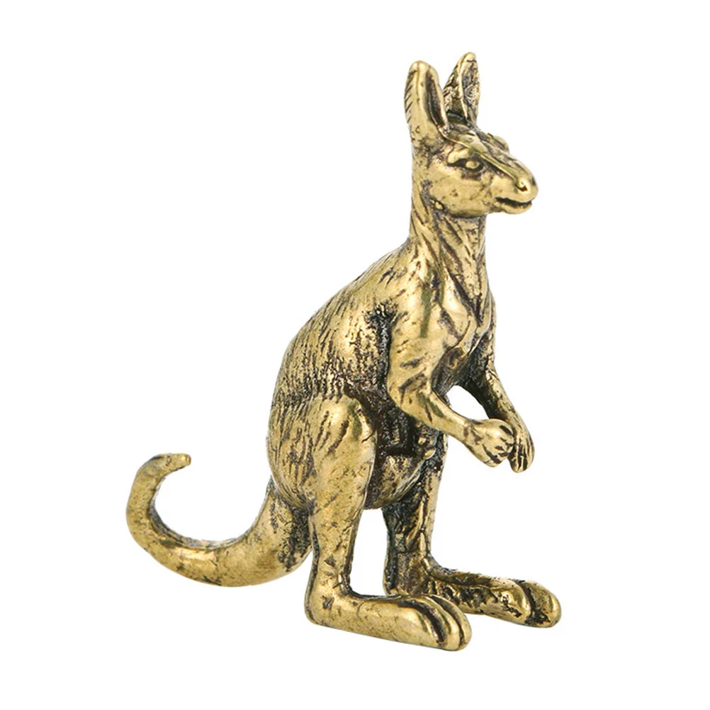 

Statue Animal Figurine Brass Ornamentdecor Sculpture Mini Figurines Vintage Miniature Garden Wealth Ornaments Prosperity