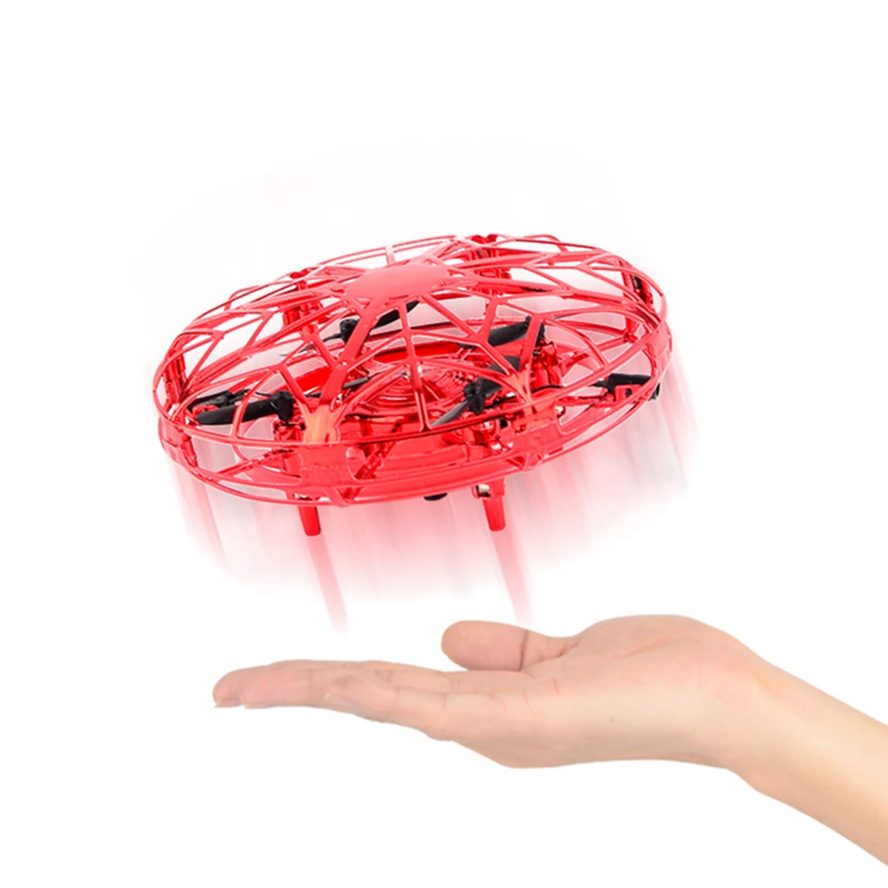 

Auto Induction Sensor Aircraft Exercise Practical Ability Color Cognition Hand Control Quadcopter Kids Adults Gifts