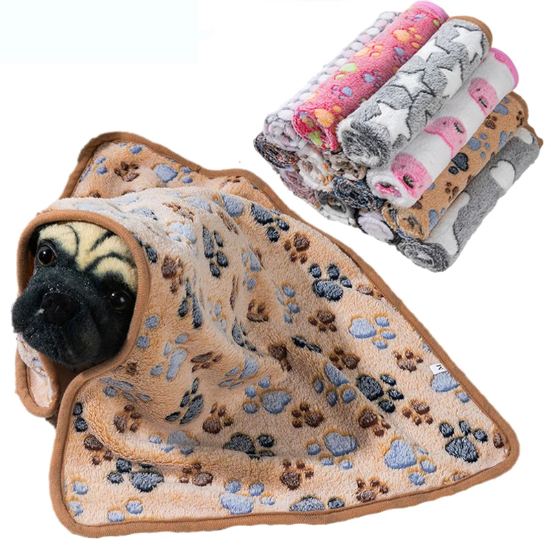 

Soft Plush Pet Dog Blanket Mat Warm Pet Sleeping Blanket for Dogs Cats Bed Mat Breathable Cat Bed Sheet Blankets Pet Supplies