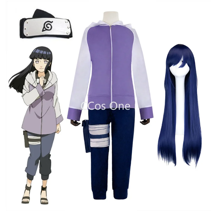 

Kostum Cosplay Generasi Anime Hyuga Hinata Shippuden Kostum Halloween Untuk Wanita Pakaian Bermain Peran Seragam Pesta